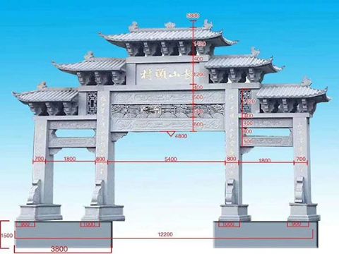 點擊查看詳細(xì)信息<br>標(biāo)題：石牌坊 閱讀次數(shù)：2715